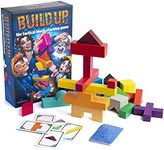 Continuum Games Build Up: The Classic Block Stacking Game 20 Block Tumbling Tower Balancing Game 2-6 Players Ages 8 and Up