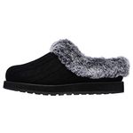 Skechers BOBS Women's Keepsakes - Ice Angel Slipper, Black, 9 M US