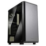 Zalman S4 Mid-Tower ATX PC Case, 2 x 120mm Fans Included, Acrylic Tinted Side Panel, ATX/mATX/Mini-ITX Support