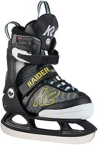 K2 Ice Raider Beam Youth Ice Skates, Size 4-8, Gray Yellow