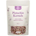 Pistachio Nuts Kernels 200g Grade No.1 Raw Shelled Pistachios Unsalted Pistachio Nut Kernals Ideal for Pistachio Snacks or Desserts Cakes & Pudding an Everyday Superfood