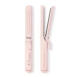 L'ANGE HAIR Le Duo Grande 360° Airflow Styler | 2-in-1 Curling Wand & Titanium Flat Iron Hair Straightener | Professional Hair Curler with Cooling Air Vents to Lock in Style | Adjustable Temp