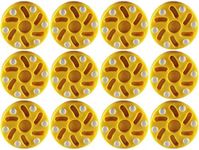 TronX Roller Hockey Puck (12-Pack) (Yellow)