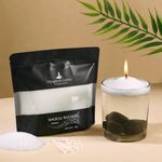 PROSPERRO LUMO by Parkash Candles Non Toxic Luxury Powder Candles - Refillable Sand Wax with 20 Wicks || 200 Gram || Candle Making || Home Decor (Vanilla)