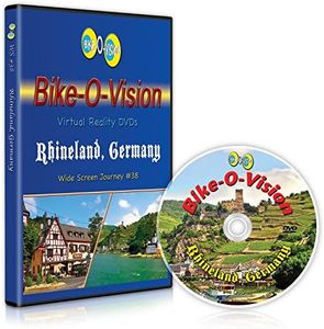 Bike-O-Vision - Virtual Cycling Adventure - Rhineland, Germany - Perfect for Indoor Cycling and Treadmill Workouts - Cardio Fitness Scenery Video (Widescreen DVD #38)