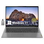 Lenovo Ideapad 3i 15.6" FHD Touchscreen Laptop, Intel Core i3-1115G4, 16GB RAM, 1TB PCIe SSD, Intel UHD Graphics, Num Pad, Webcam, Wi-Fi 6, Windows 11, Gray, 32GB Hotface USB Card