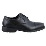 Rockport Men's Charles Road Cap Toe Oxford, Black, 11 Wide