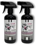 The Stink Solution Bathroom Odor Eliminator Spray Completely & Safely Removes Human Waste, Vomit, & Other Odor Fast | Urine Remover, Toilet Spray, Bathroom Deodorizer - 2 16 oz Bottles (Shower Fresh)