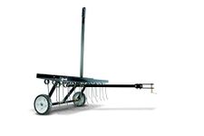 Agri-Fab AG45-0294 40-inch Working Width Spring-Tine Dethatcher - Black