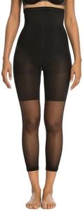Spanx Shapewear For Women Original High-Waisted Footless Tummy Control Shaper (Regular and Plus Sizes) Black a