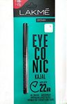 Lakme Eyeconic Kajal, Deep Black, 0.35 g