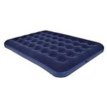 AVENLI Double Size Air Mattress for Inflatable Portable Navy Blow Up Mattresses with Flocked top Foldable Air Bed for Tent Camping Home Travel Backpacking