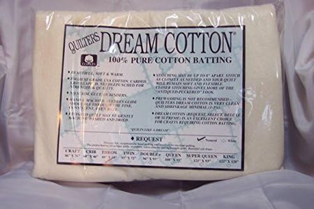 Quilters Dream Natural Cotton Request Batting (60'' x 60'') Throw