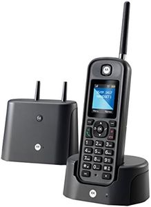Motorola Téléphone sans Fil DECT O201 Noir