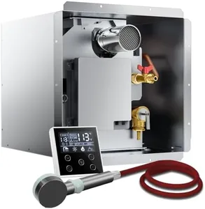 Ranein 65,000 BTU RV Tankless Water Heater, High Altitude Available, 12V, CSA Certificated, with Thermostatic Chamber, External Shower and Multi-function Controlle, Ldeal for Travel and Daily Use