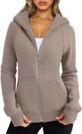 Trendy Queen Womens Zip Up Hoodies 