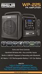 Ahuja Portable PA System WP-225 with Bluetooth