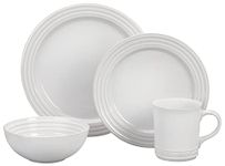 Le Creuset of America PGWSV16-0316 Dinnerware Set, 16 Piece, White
