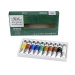 Winsor & Newton Winton Oil Paint, Set of 10 x 21ml Tubes