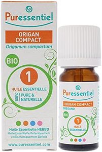 Puressentiel - Huile Essentielle Origan Compact - Bio - 100 pourcent pure et naturelle - HEBBD - 5 ml (L'emballage peut varier)