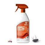 REPELEM Insect Killer Spray - Professional Strength Flying & Crawling Insect Treatment For The Home, Effectively Targets Flies, Ants, Spiders, Woodlice, Silverfish, Ticks, Wasps & Dust Mites, Large 1L