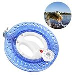 Agatige Fishing Line Reel,Wire Wrapping Reel ABS Multifunction Sea Fishing Wheel Hand Fly Line Fishing Reel Accessory Fishing Line Spooler Reel Wire Roller for Freshwater and Saltwater(Blue)