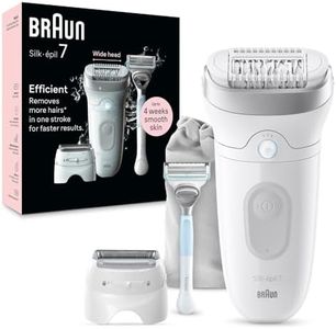 Braun Silk-épil 7 Epilator, Wet & Dry, Lasting Smooth Skin, SE7-141