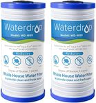 Waterdrop AP810 Whole House Water Filter, Replacement for 3M® Aqua-Pure® AP810, AP801, AP811, Whirlpool® WHKF-GD25BB, WHKF-DWHBB, 5 Micron, 10" x 4.5", Well & Tap Water Filter, Pack of 2