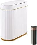 Smart Trash Bin with Lid for Bathro