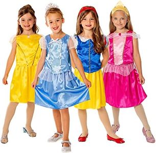 Rubie's Disney Princess 301274 Princess Dress Up Coffre Café pour fille Multicolore Taille unique 4-6 ans