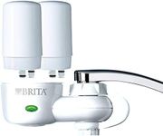 Brita COMINHKR063772 Tap Faucet Water, Includes:1 System+2 Filters, White