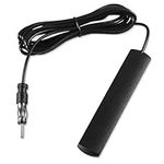 AEDIKO Car Antenna Car Stereo FM AM Radio Antenna Car Adhesive Mount Hidden Patch Antenna for Vehicle Truck SUV Car Stereo in Dash Head Unit Audio HD Radio Tuner Amplifier