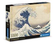 Clementoni 39707 Collection Museum The Great Wave of Hok. -1000 Pieces Adult Art, Puzzle Pictures, Famous Paintings, Made in Italy, Multicoloured