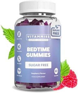 Vitammies Vegan Sugar-Free Bedtime Support Gummies | Night Time Support Supplement | Gluten-Free | Magnesium | Chamomile | B6 | Sugar-Free | Lemon Balm
