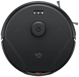 eufy Clean X8 Pro Robotic Vacuum, Twin-Turbine™ 2× 4,000 Pa Powerful Suction, Active Detangling Roller Brush, and iPath™ Laser Navigation for Pet Hair Deep Cleaning on Carpet