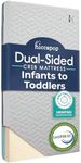 hiccapop Baby Crib Mattress - Safe, Non-Toxic, Waterproof - Dual Sided w/Firm Side for Babies & Soft Memory Foam Side for Toddlers - Memory Foam Crib Mattress - Toddler Bed Mattress - Baby Mattress