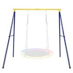 Costzon 550lbs Metal Swing Sets for