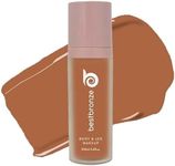 Best Bronze Bombshell Body Makeup - Tattoo Cover Up Makeup & Body Foundation Waterproof - Tattoo Concealer Waterproof for Scars, Varicose Veins Cover Up & Leg Foundation (NW41.5 Golden Radiance)