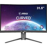 MSI MAG 325CQRF-QD 32 Inch WQHD Curved Gaming Monitor - 1000R 2560 x 1440 Rapid VA , Quantum Dot Panel, 170Hz / 1ms GTG, AMD FreeSync Premium, HDR Ready, DisplayHDR 400 - DP 1.2a, USB Type-C/HDMI