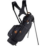 Sun Mountain 2023 Mid Stripe Golf Stand Bag (Black)