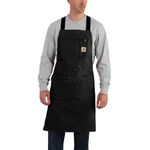 Carhartt Men's Firm Duck Apron, Black, One Size, Black, One Size