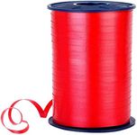 Morex Poly Crimped Curling Ribbon, 3/16-Inch by 500-Yard, Red