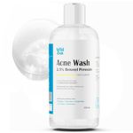 WildOak 2.5% Benzoyl Peroxide Acne Face Body Wash | 300ml | Kills 99.99% Acne Germs | Fights Severe Bacne | Unclogs Pores & Prevents Breakouts | Scientifically Proven Non-Drying Formula