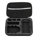 ALEOHALTER Drone Carrying Case for DJI Mavic Mini 2 Drone, Portable EVA Shockproof Drone Storage Case, Waterproof Travel Outdoor Hard Case, Hard Carrying Case Storage Bag, Drone Accessories (Black)