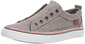 Blowfish Women's Play Sneaker Shoes, Grey, 10 Medium US