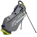 Callaway Golf Chev Dry Waterproof Stand Bag (2023 version),Charocal/Flo. Yellow