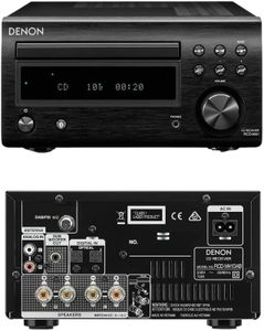 Denon D-M41DAB HiFi System – Black Compact Stereo