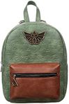 Bioworld The Legend of Zelda Video Game Mini Backpack Accessory - Green, One Size Fits Most