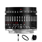 TTArtisan 35mm F0.95 APS-C Frame Lens Large Aperture Wide Angle Manual Lens for Sony E Mount Mirrorless Cameras NEX3N NEX5N A6000 A6400 A6500 A7II A7RII A7MIII A7MIV A7RIII