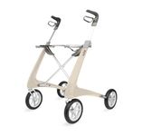 byACRE Carbon Ultralight Rollator World's Lightest Carbon Rollator - Only 4.8 kg | For Indoor and Outdoor Use | Foldable and Easy to Put in the trunk or at the airport | 5 Year Warranty